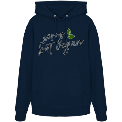 vegwear "sorry but vegan" - unisex hoodie / hoodie, organic, vegan