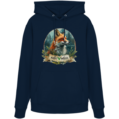 vegwear" respect each other" - unisex Hoodie / Kapuzenpulli, vegan, bio