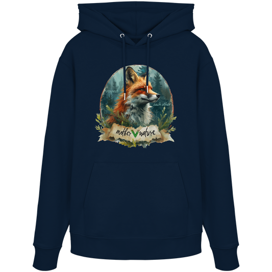 vegwear" respect each other" - unisex Hoodie / Kapuzenpulli, vegan, bio