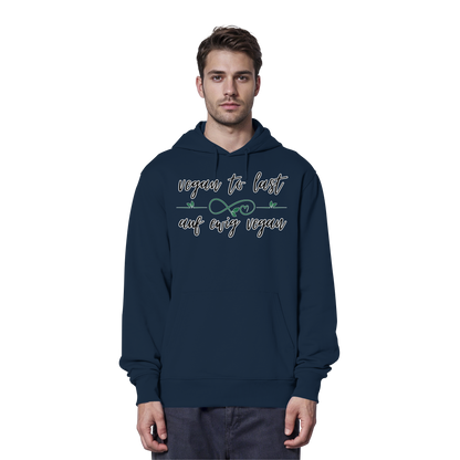 vegwear "vegan to last" - unisex Hoodie / Kapuzenpulli, bio, vegan