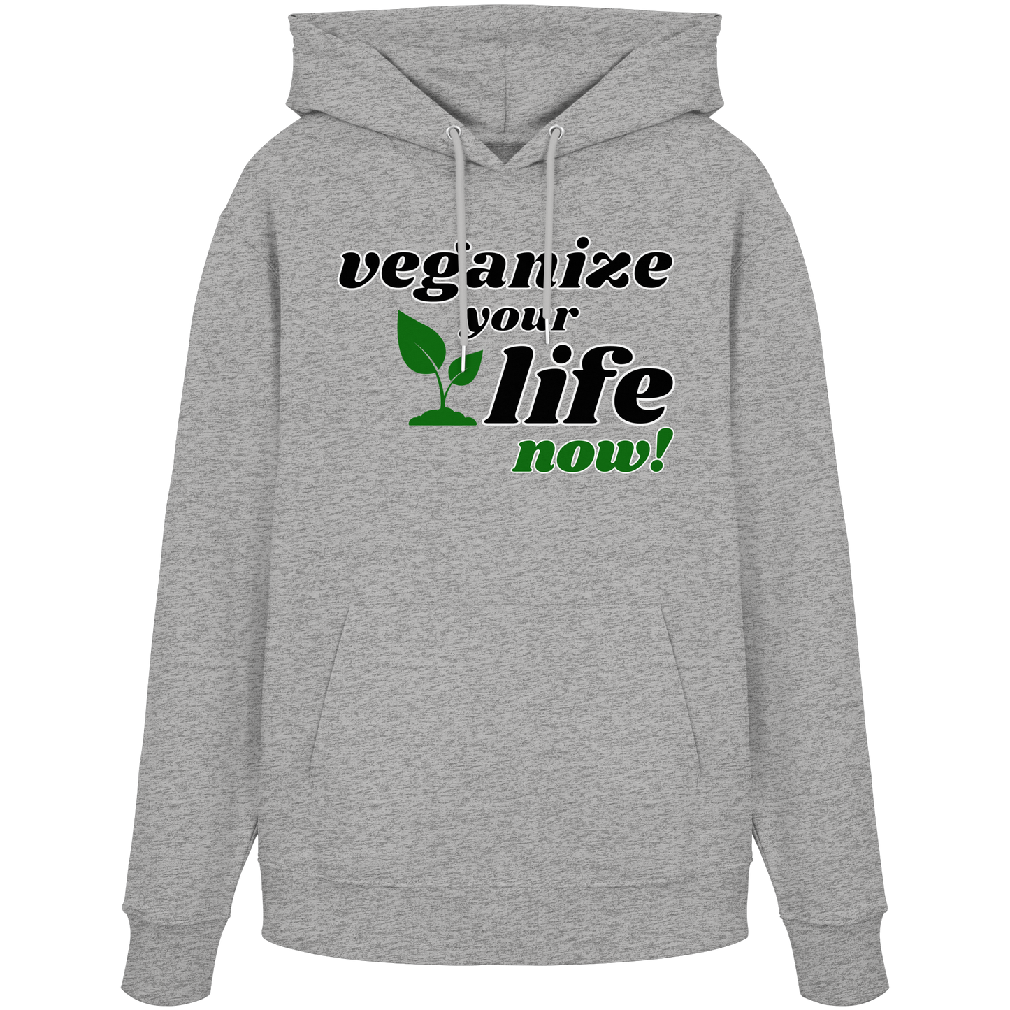 Unisex Bio Hoodie: 'veganize your life' Hoodie | vegwear