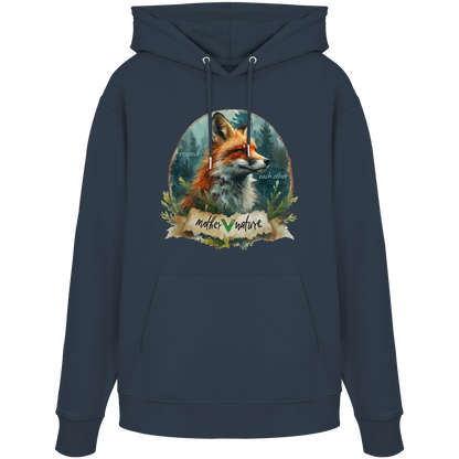 vegwear" respect each other" - unisex Hoodie / Kapuzenpulli, vegan, bio