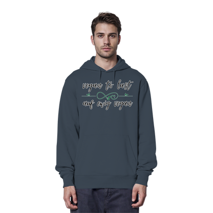 vegwear "vegan to last" - unisex Hoodie / Kapuzenpulli, bio, vegan