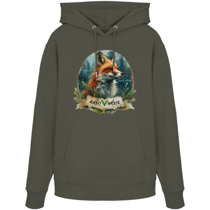 vegwear" respect each other" - unisex Hoodie / Kapuzenpulli, vegan, bio