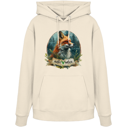 vegwear" respect each other" - unisex Hoodie / Kapuzenpulli, vegan, bio