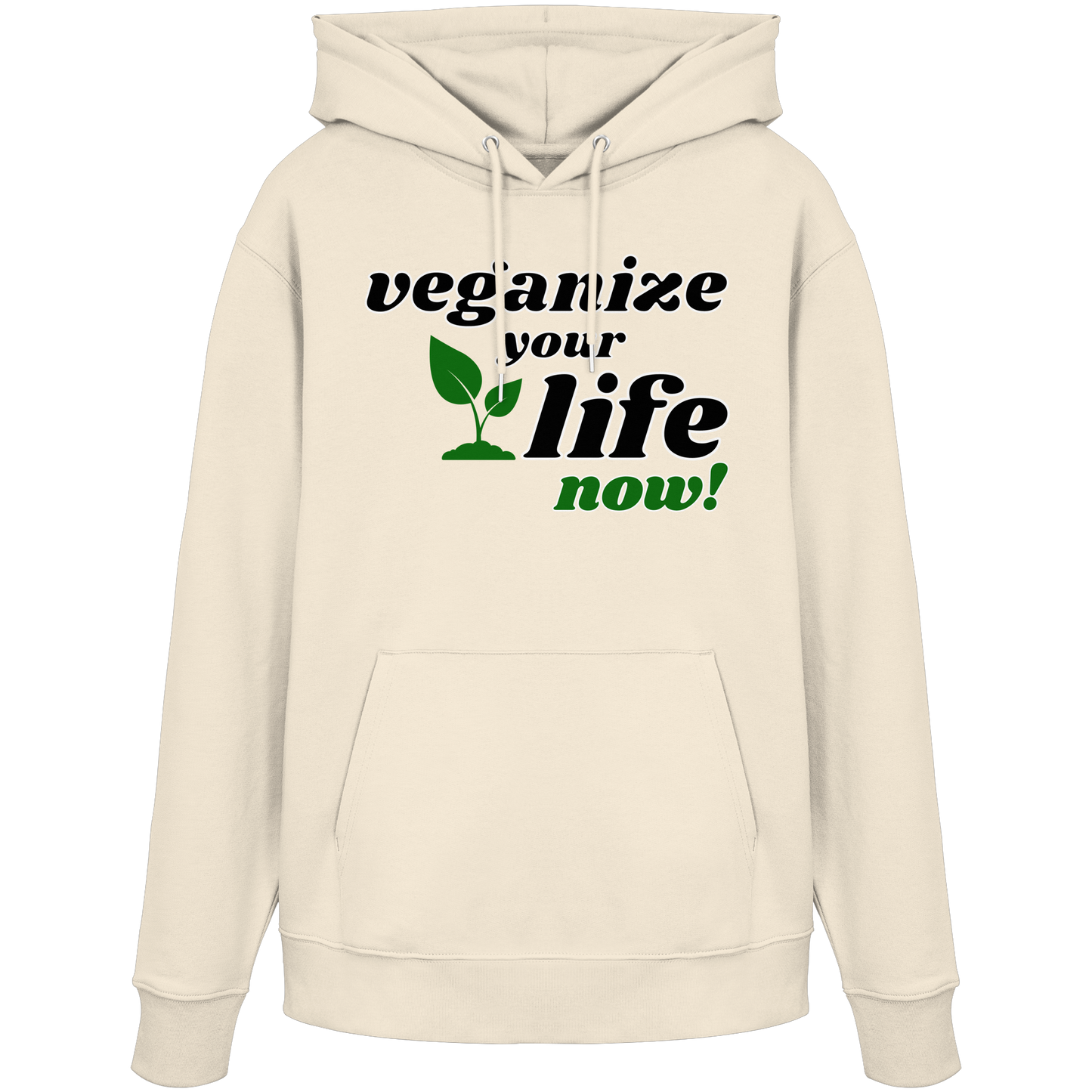 Unisex Bio Hoodie: 'veganize your life' Hoodie | vegwear