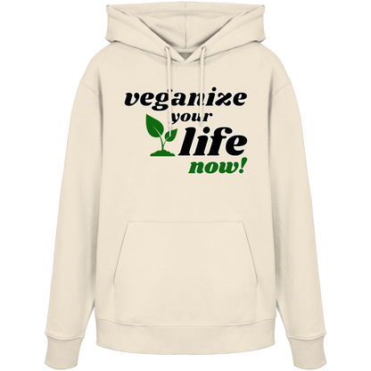 Unisex Bio Hoodie: 'veganize your life' Hoodie | vegwear