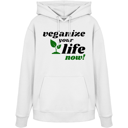Unisex Bio Hoodie: 'veganize your life' Hoodie | vegwear