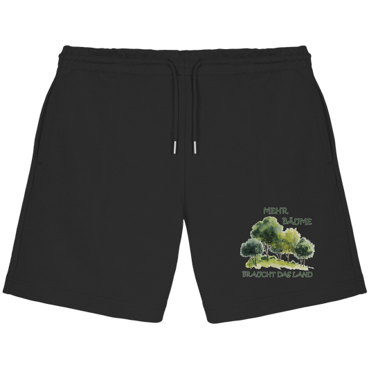 vegwear "mehr Bäume braucht das Land" - unisex Bio Jogging Short, vegan