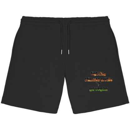 vegwear "fighting climate crisis" - unisex Bio Jogger Shorts, vegan