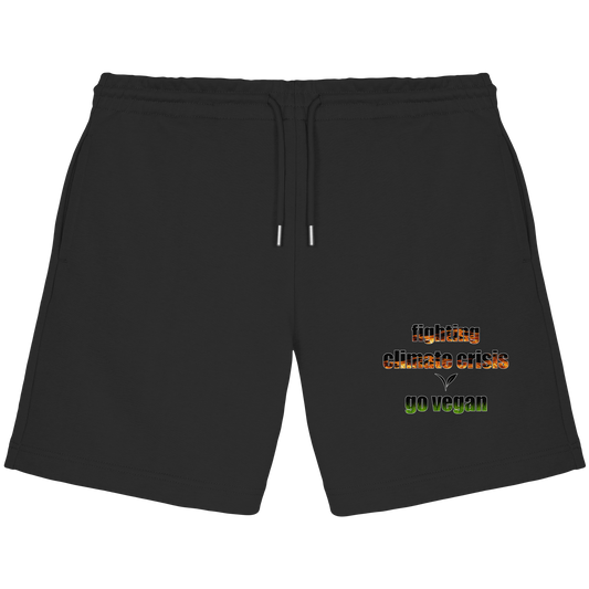 vegwear "fighting climate crisis" - unisex Bio Jogger Shorts, vegan