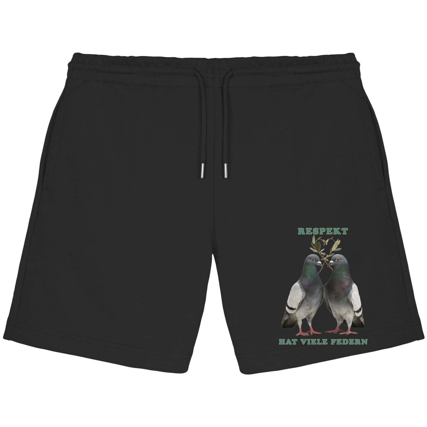 vegwear "Respekt hat viele Federn" - unisex Jogger Shorts