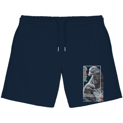 Unisex Bio Jogger Shorts: 'Be Kind' Statement Shorts | vegwear