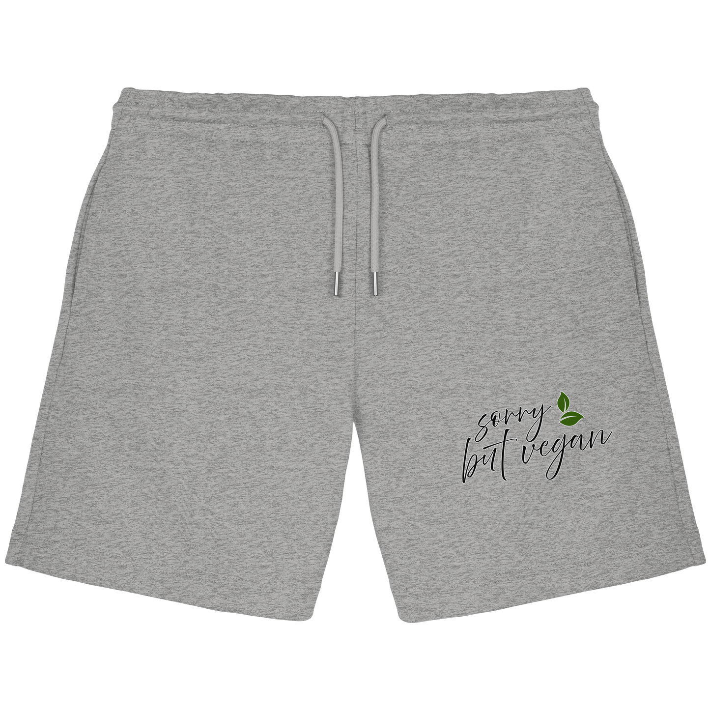 vegwear "sorry but vegan" - unisex, organic jogging shorts