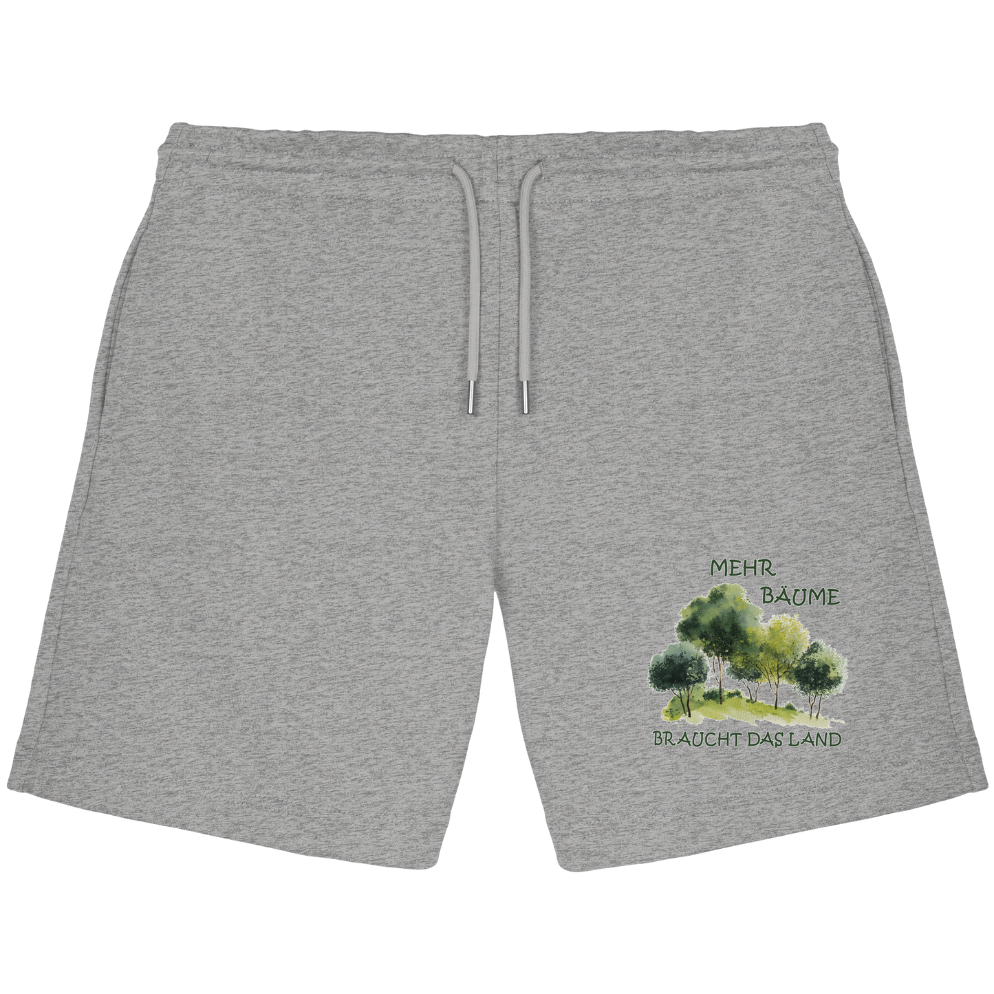 vegwear "mehr Bäume braucht das Land" - unisex Bio Jogging Short, vegan