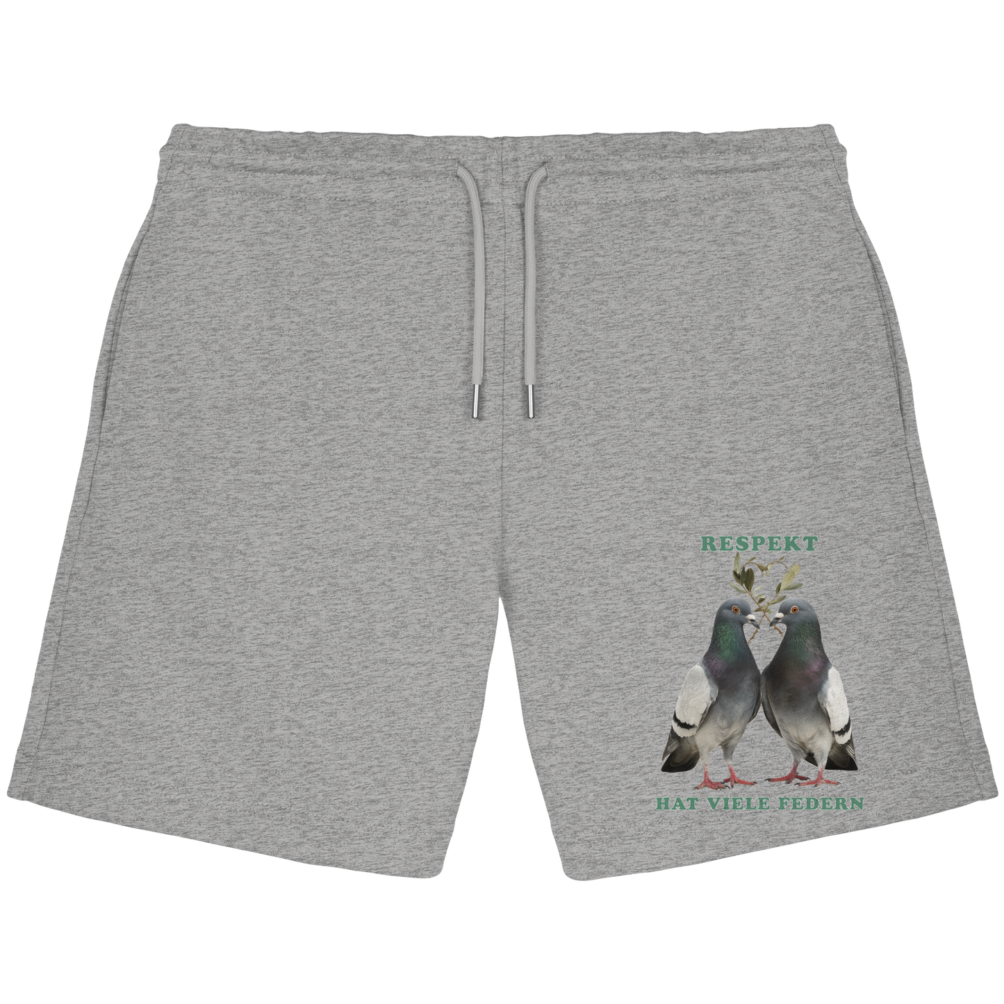 vegwear "Respekt hat viele Federn" - unisex Jogger Shorts