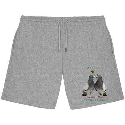 vegwear "Respekt hat viele Federn" - unisex Jogger Shorts