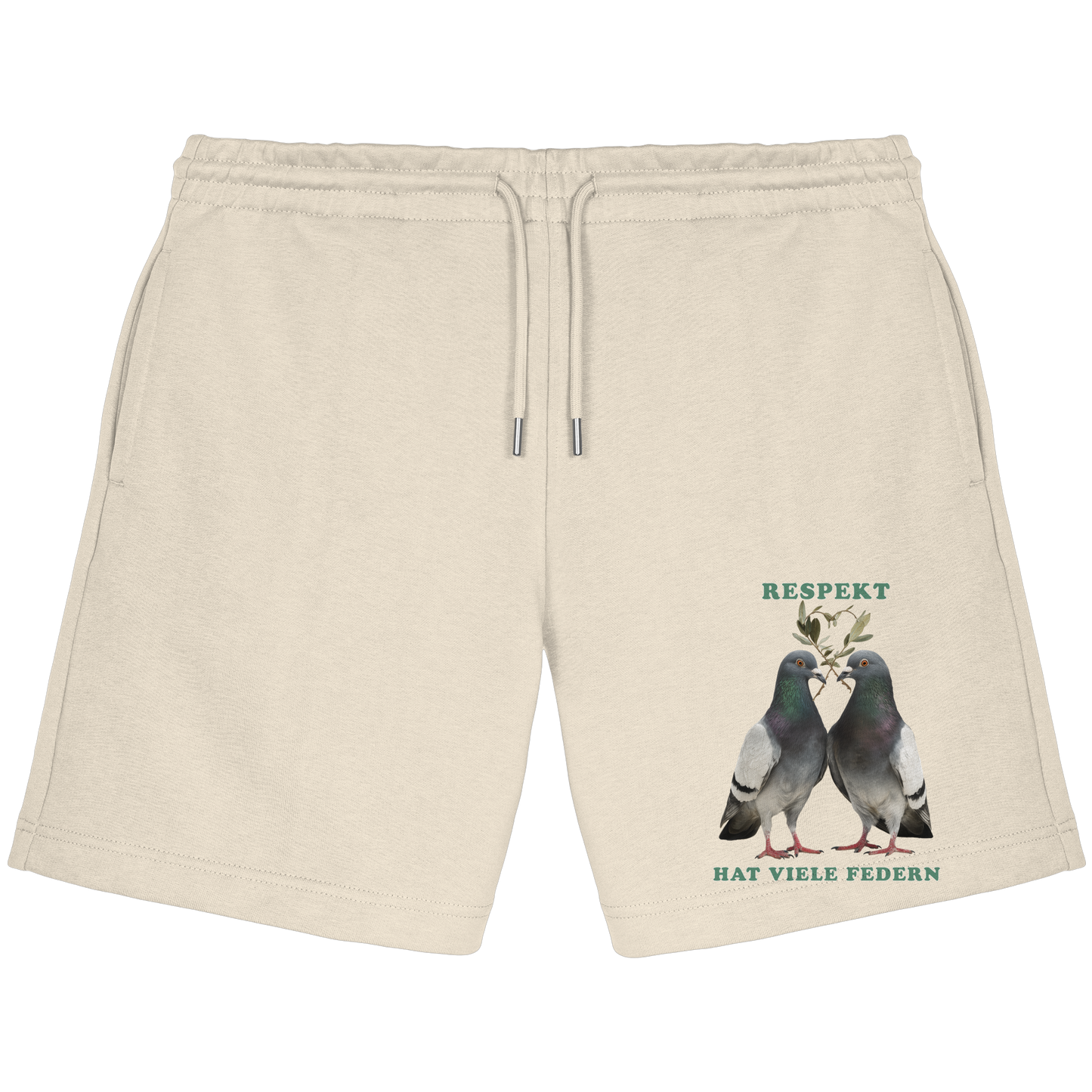vegwear "Respekt hat viele Federn" - unisex Jogger Shorts