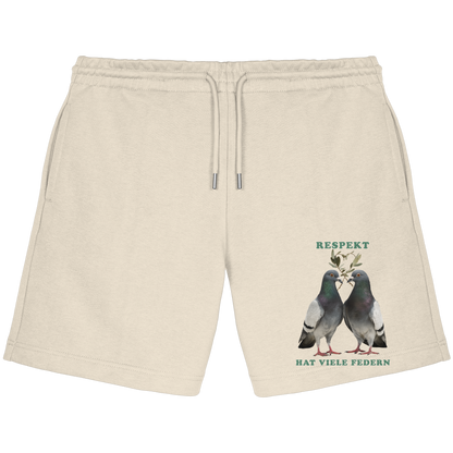 vegwear "Respekt hat viele Federn" - unisex Jogger Shorts