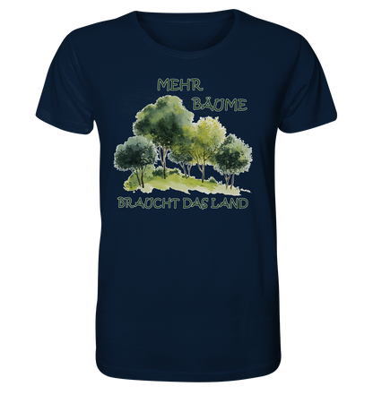 vegwear "mehr Bäume braucht das Land" - unisex Bio T-Shirt, vegan, fair, nachhaltig