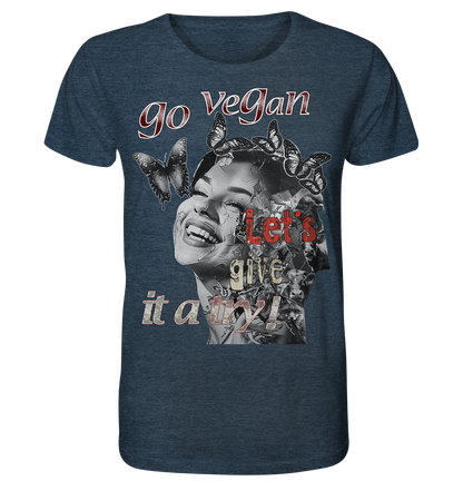 Motiv "Let's give it a try" - unisex Bio T-Shirt