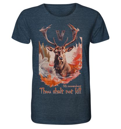 Motiv "thou shalt not kill" - unisex Bio T-Shirt