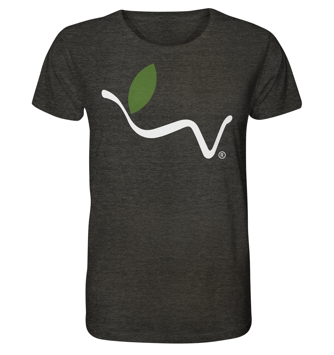 Motiv "vegwear Logo weiß" - unisex Bio T-Shirt