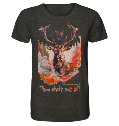 Motiv "thou shalt not kill" - unisex Bio T-Shirt