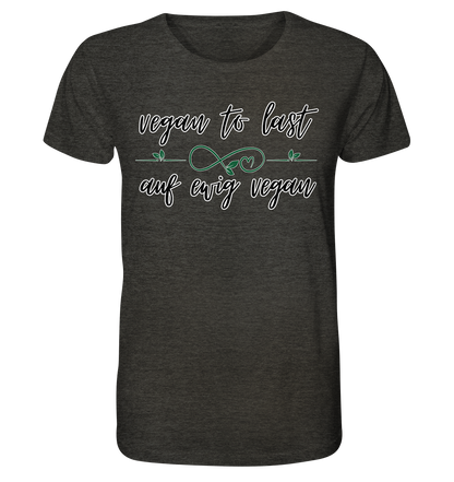 Motiv "vegan to last" - unisex Bio T-Shirt