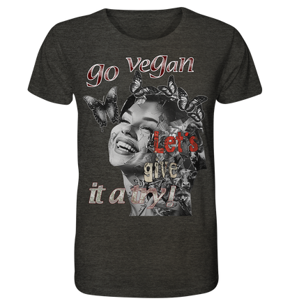 Motiv "Let's give it a try" - unisex Bio T-Shirt