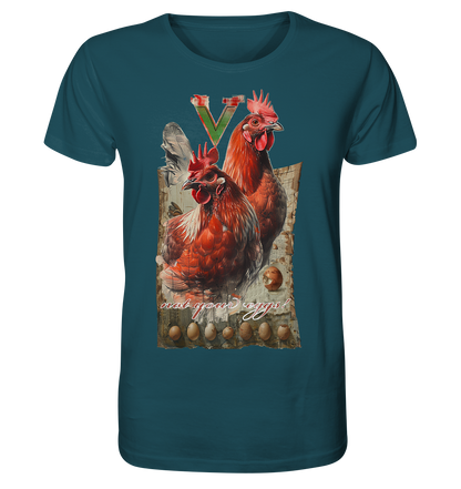 Motif "not your eggs" - unisex organic T-shirt