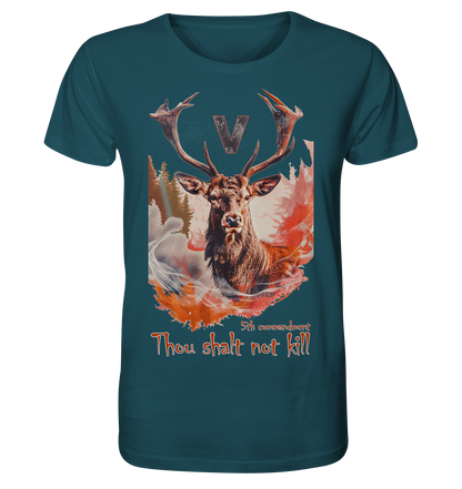 Motiv "thou shalt not kill" - unisex Bio T-Shirt