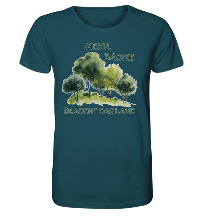 vegwear "mehr Bäume braucht das Land" - unisex Bio T-Shirt, vegan, fair, nachhaltig