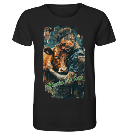 Motiv "friends not food" - unisex Bio T-Shirt