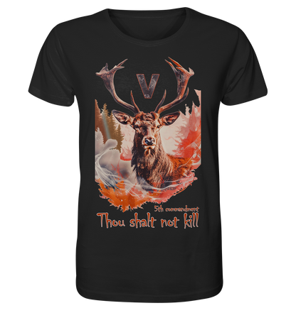 Motiv "thou shalt not kill" - unisex Bio T-Shirt