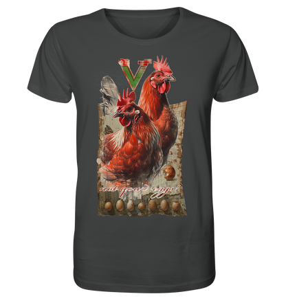 Motif "not your eggs" - unisex organic T-shirt