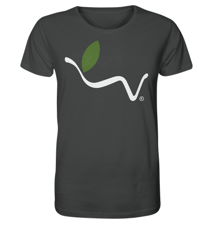 Motiv "vegwear Logo weiß" - unisex Bio T-Shirt