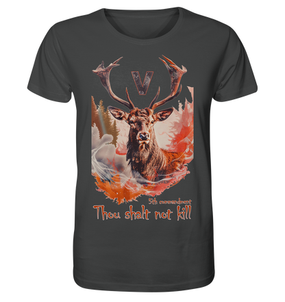 Motiv "thou shalt not kill" - unisex Bio T-Shirt