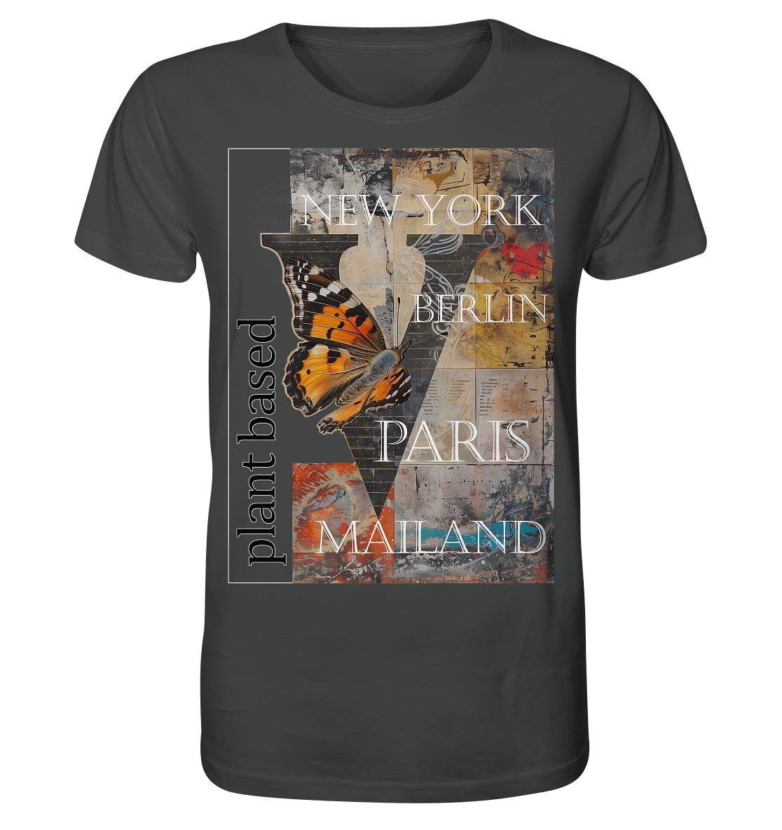 Motiv "plant based cities" - unisex Bio T-Shirt