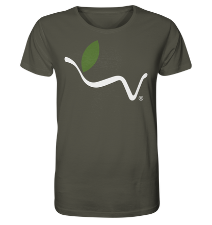Motiv "vegwear Logo weiß" - unisex Bio T-Shirt