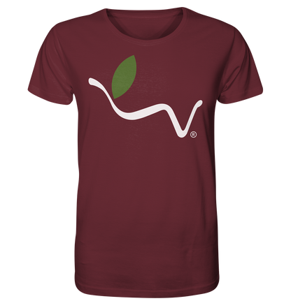 Motiv "vegwear Logo weiß" - unisex Bio T-Shirt
