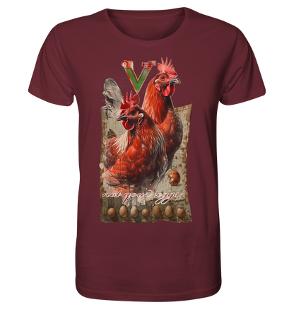 Motif "not your eggs" - unisex organic T-shirt