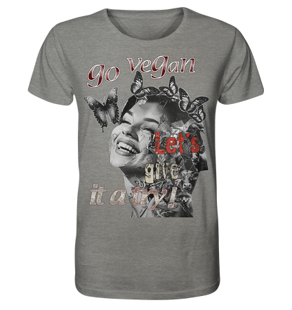 Motiv "Let's give it a try" - unisex Bio T-Shirt
