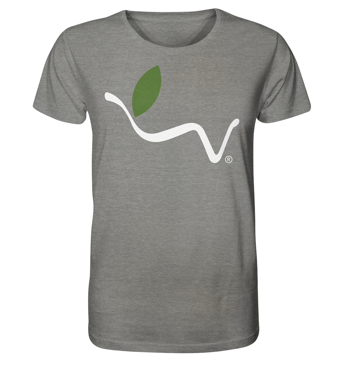 Motiv "vegwear Logo weiß" - unisex Bio T-Shirt