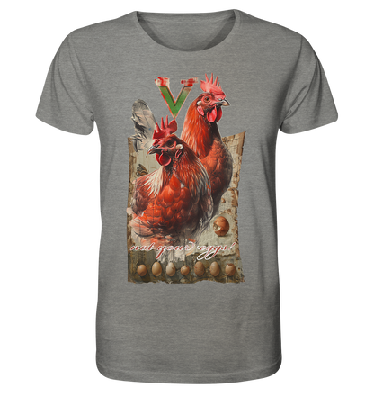 Motif "not your eggs" - unisex organic T-shirt