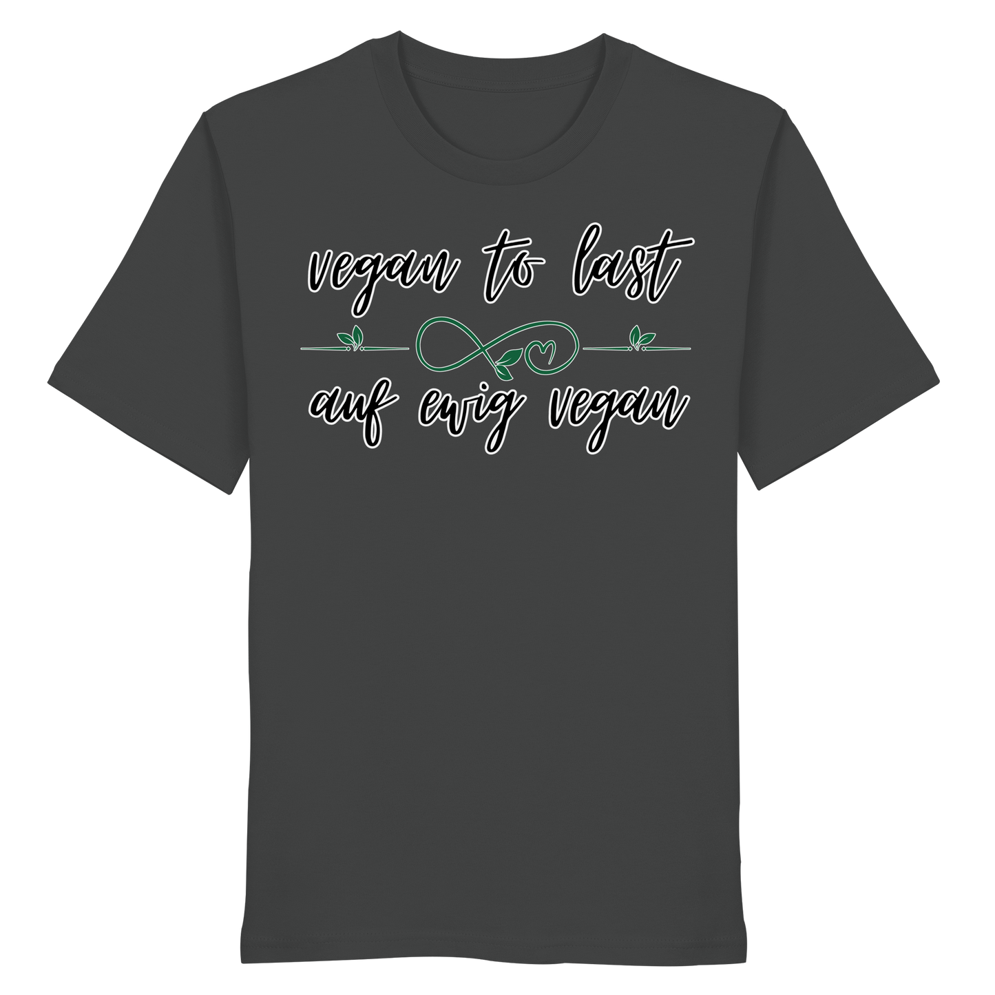 vegwear "vegan to last" - unisex Bio T-Shirt, vegan