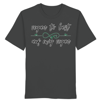 vegwear "vegan to last" - unisex Bio T-Shirt, vegan