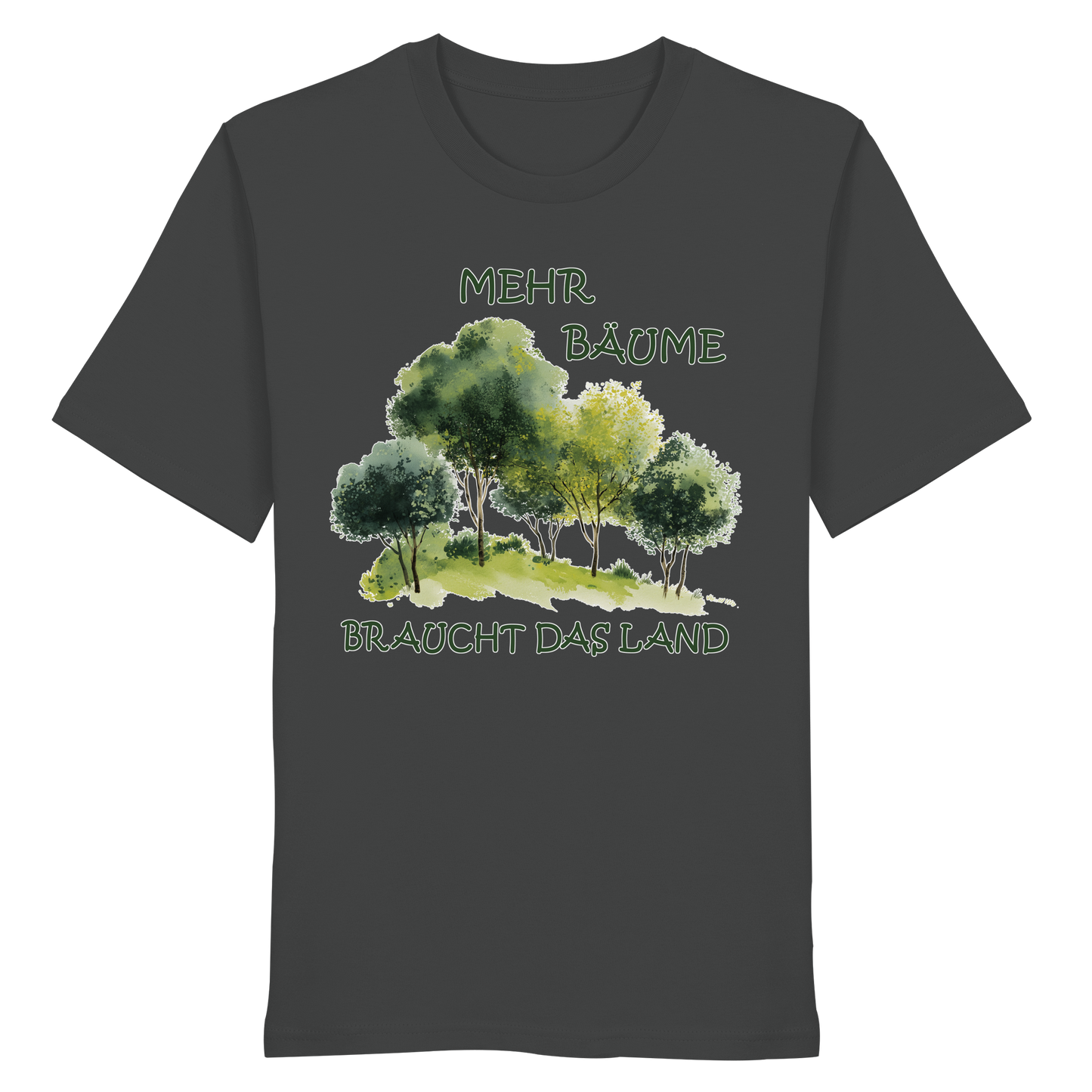 vegwear "mehr Bäume braucht das Land" - unisex Bio T-Shirt, vegan, fair, nachhaltig