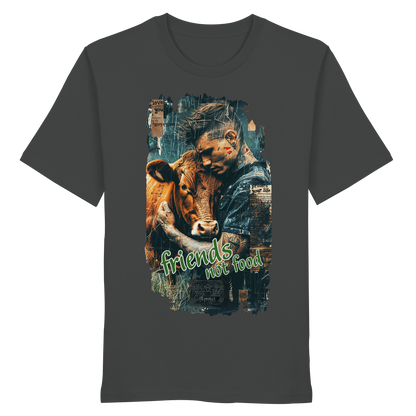 vegwear "friends not food" - unisex T-Shirt, vegan, fair, cool