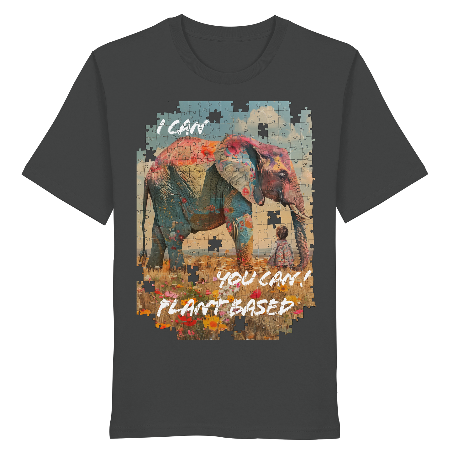 vegwear "I can you can"- unisex T-Shirt, bio, vegan